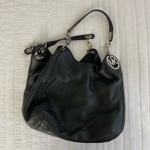 MK BLACK LEATHER PURSE